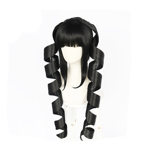 Danganronpa: Trigger Happy Havoc Celestia Ludenberg Cosplay Wigs Halloween Costume Accessories