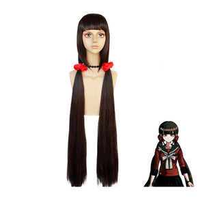 Danganronpa V3: Killing Harmony Harukawa Maki Cosplay Wigs With Headwear