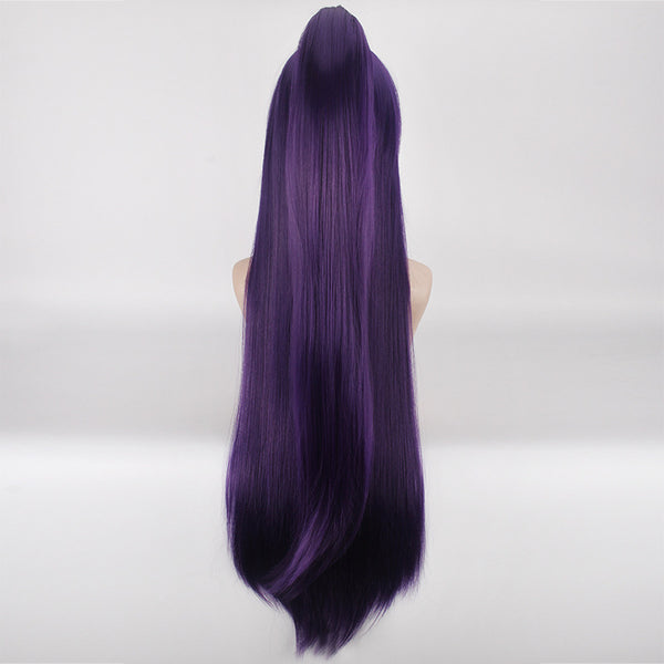 Date A Live Yatogami Tohka Cosplay Long Purple Wigs