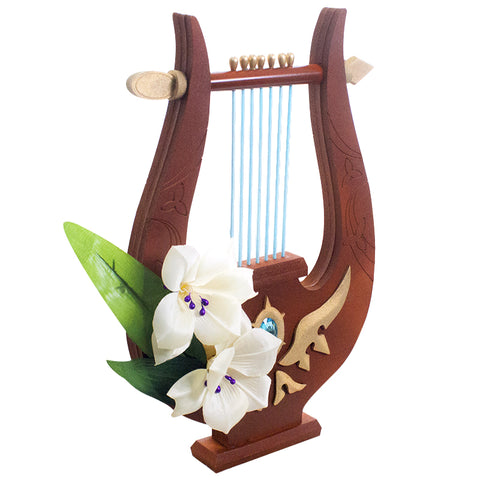 Genshin Impact Cosplay Anemo Archon Barbatos Venti Harp Cosplay Props Holy Lyre der Himmel