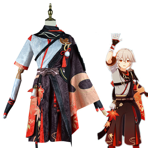 Genshin Impact Costume Kaedehara Kazuha Cosplay Costume Outfit Halloween Costume