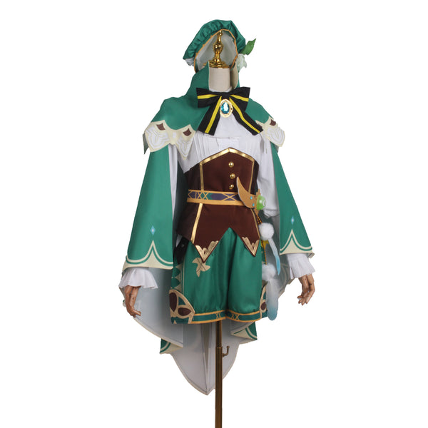 Genshin Impact Venti Full Set Cosplay Costume Halloween Carnival Party Cosplay Costume Outfit