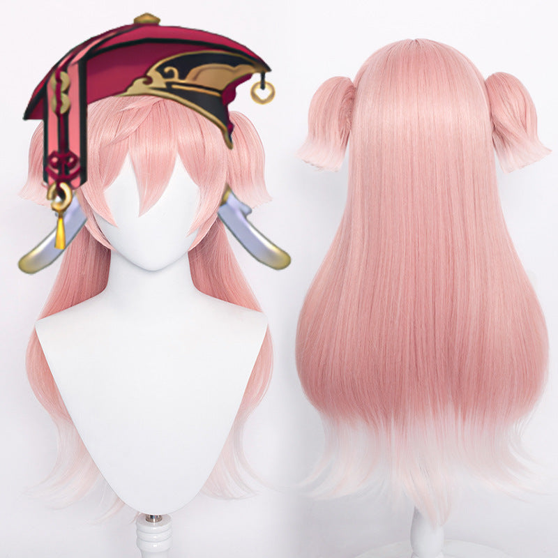 Genshin Impact Yanfei Cosplay Accessories Wigs