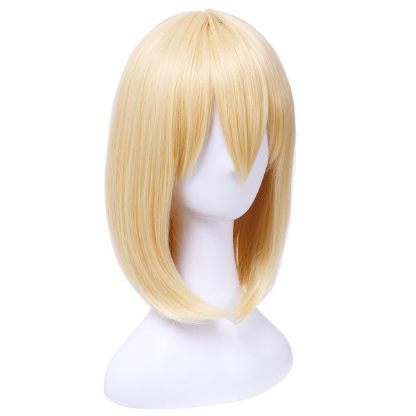 Howl's Moving Castle Wizard Howl Cosplay Wigs Golden Wigs