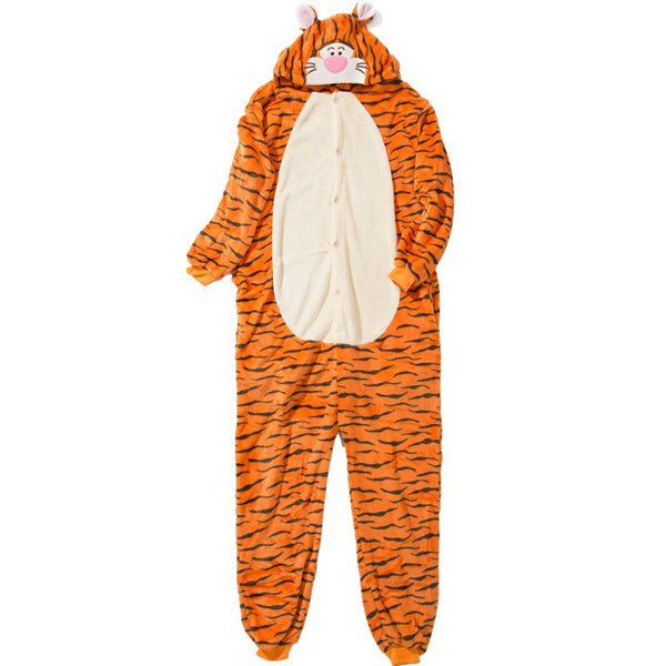 Kigurumi Animal Onesies Winnie the Pooh Tigger Hoodie Pajamas