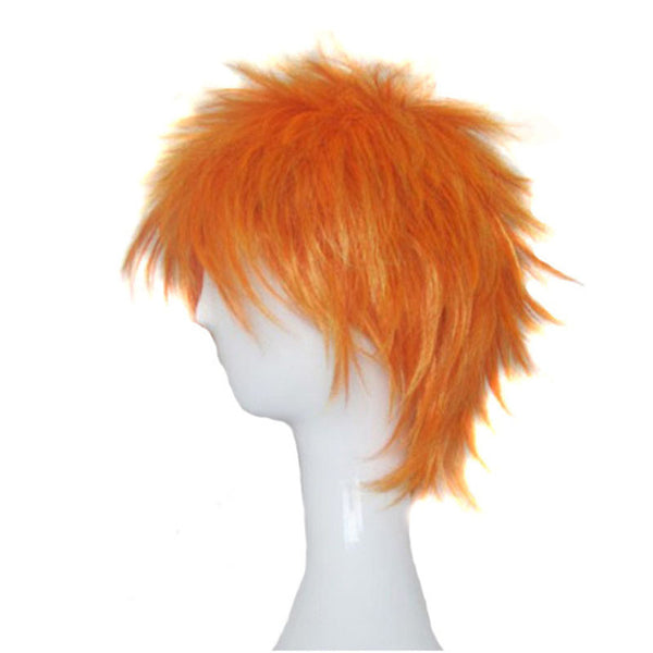 Anime Ichigo Kurosaki Cosplay Wigs Orange Short Wigs