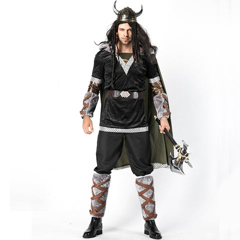 Men Bull Demon King Warrior Cosplay Costume For Halloween Party Performance