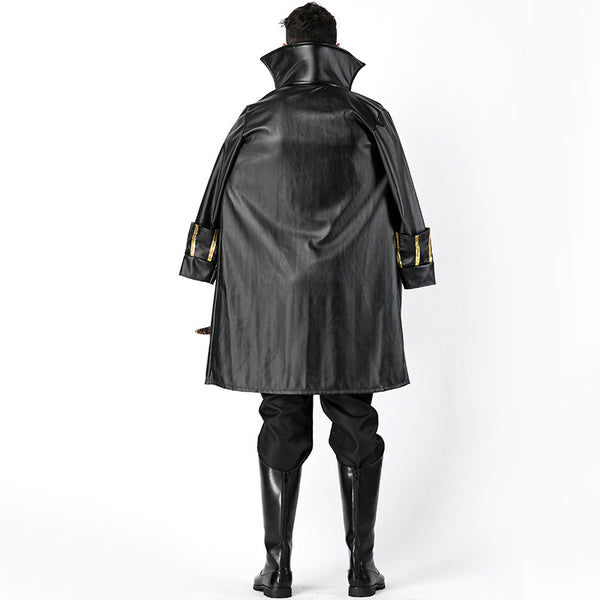 Men's Deluxe Pirate Cloak Cosplay Costume Halloween/Stage Performance/Party