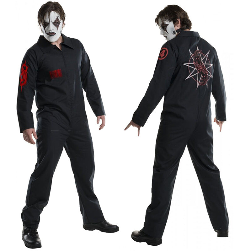 Mens Slipknot Jumpsuit Halloween Costume