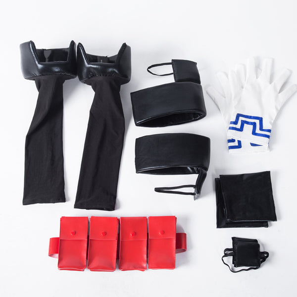 Midoriya Izuku Deku Fighting Costume Female Ver. Full Set Izuku's Costume Beta Costume & Shoes & Wigs Set