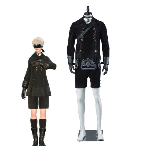Nier: Automata YoRHa No.9 Type S 9S Cosplay Costume Halloween Cosplay Outfit Version 1