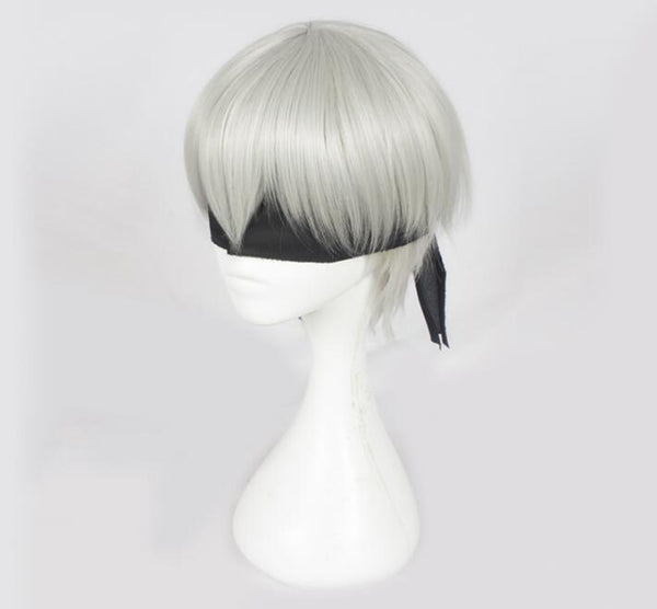 Nier: Automata YoRHa No.9 Type S 9S Cosplay Silver Wigs