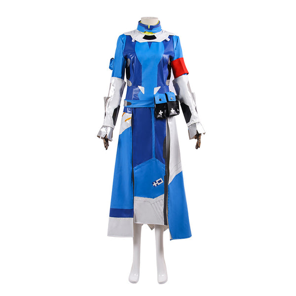 Overwatch Mercy Combat Medic Ziegler Skin Cosplay Costume Halloween Cosplay