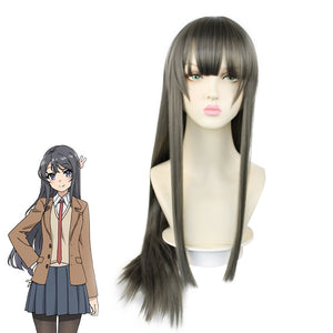 Rascal Does Not Dream of Bunny Girl Senpai Mai Sakurajima Cosplay Wigs Long Wigs