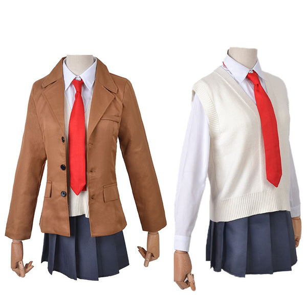 Rascal Does Not Dream of Bunny Girl Senpai Mai Sakurajima Uniform Costume Full Set Halloween Cosplay Outfit