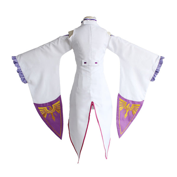 Anime Re:Zero − Starting Life in Another World Emilia Cosplay Costume Dress Outfit