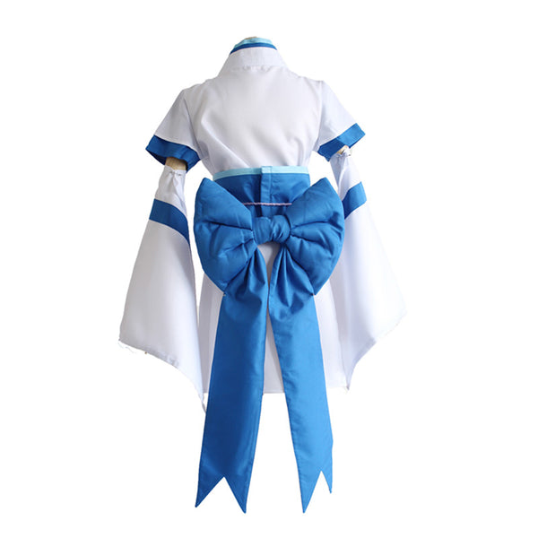 Anime Re:Zero − Starting Life in Another World Ram Rem Childhood Costume Kimono Dress