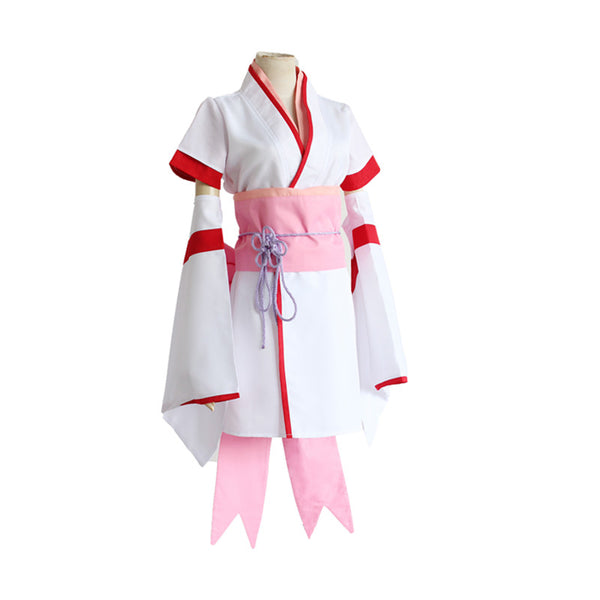 Anime Re:Zero − Starting Life in Another World Ram Rem Childhood Costume Kimono Dress