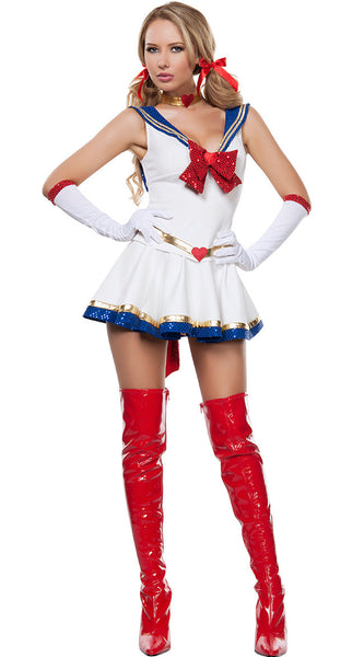 Sailor Moon Halloween Cosplay Costume Dress