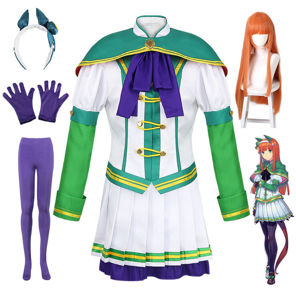 Uma Musume: Pretty Derby Silence Suzuka Cosplay Costume Halloween Cosplay Outfit