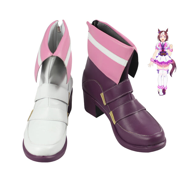 Uma Musume: Pretty Derby Special Week Cosplay Boots Cosplay Shoes Accessories