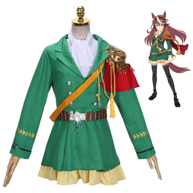 Uma Musume: Pretty Derby Symboli Rudolf Cosplay Costume Halloween Carn ...
