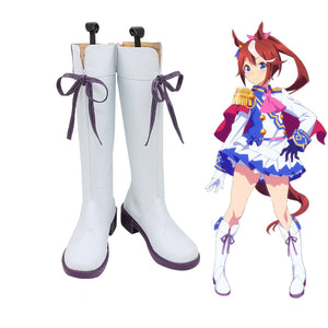 Uma Musume: Pretty Derby Tokai Teio Cosplay Boots Cosplay Accessories Shoes