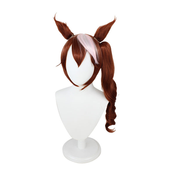 Uma Musume: Pretty Derby Tokai Teio Cosplay Wigs Tail Cosplay Accessories