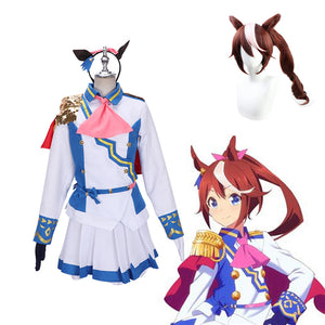 Uma Musume: Pretty Derby Tokai Teio Cosplay Costume Halloween Carnival Cosplay Outfit