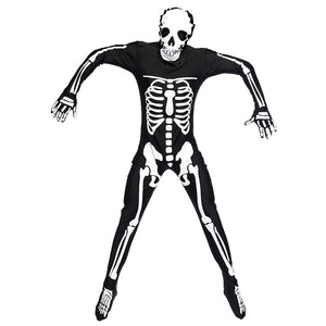 Vampire Zombie Skeleton Cosplay Costume Jumpsuit For Halloween Party Performance