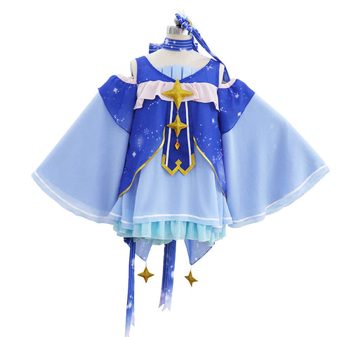 Vocaloid Snow Miku Cosplay Full Suit VOCALOID Miku Kimono Dress Halloween Performance Party Costume
