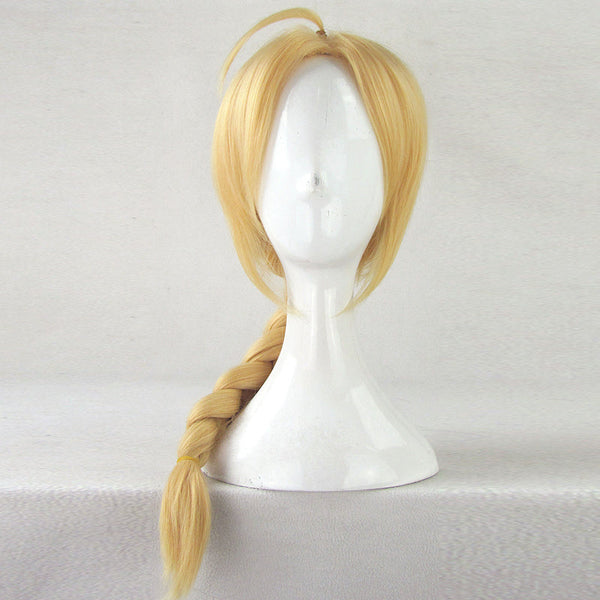 Anime Fullmetal Alchemist Edward Elric Cosplay Costume With Wigs ED Halloween Cosplay Outfit